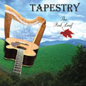 Tapestry Harp and Acoutic Guitar The red Leaf